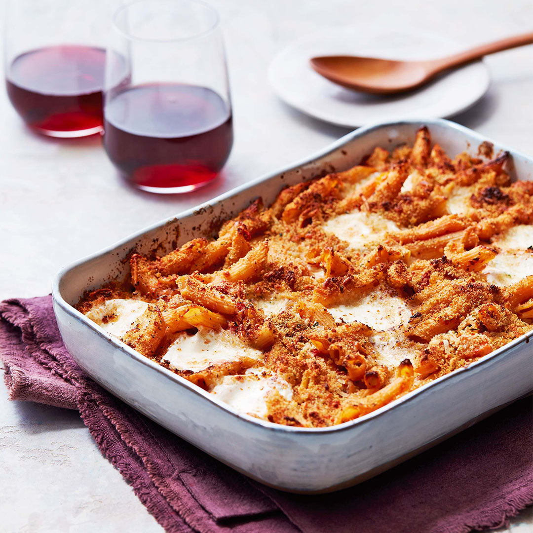 Eggplant Parmigiana Pasta