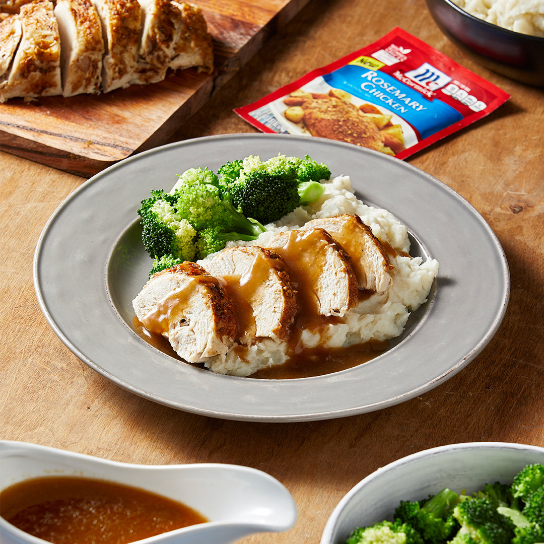 Rosemary Chicken with Gravy