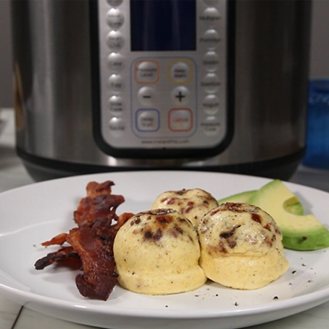 Bacon and Asiago Egg Bites