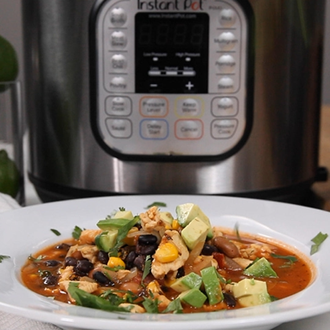 Healthy Chicken Taco Soup