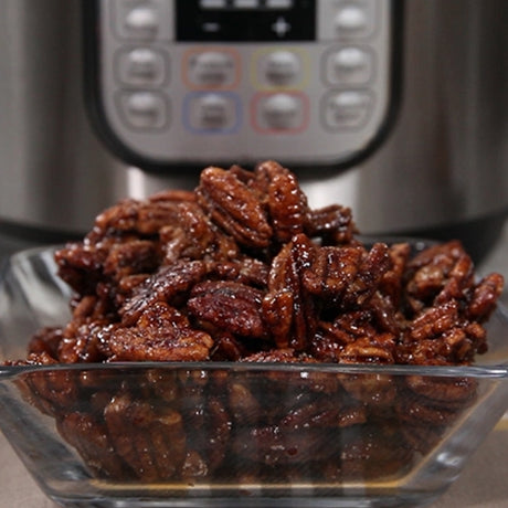 Maple Candied Pecans