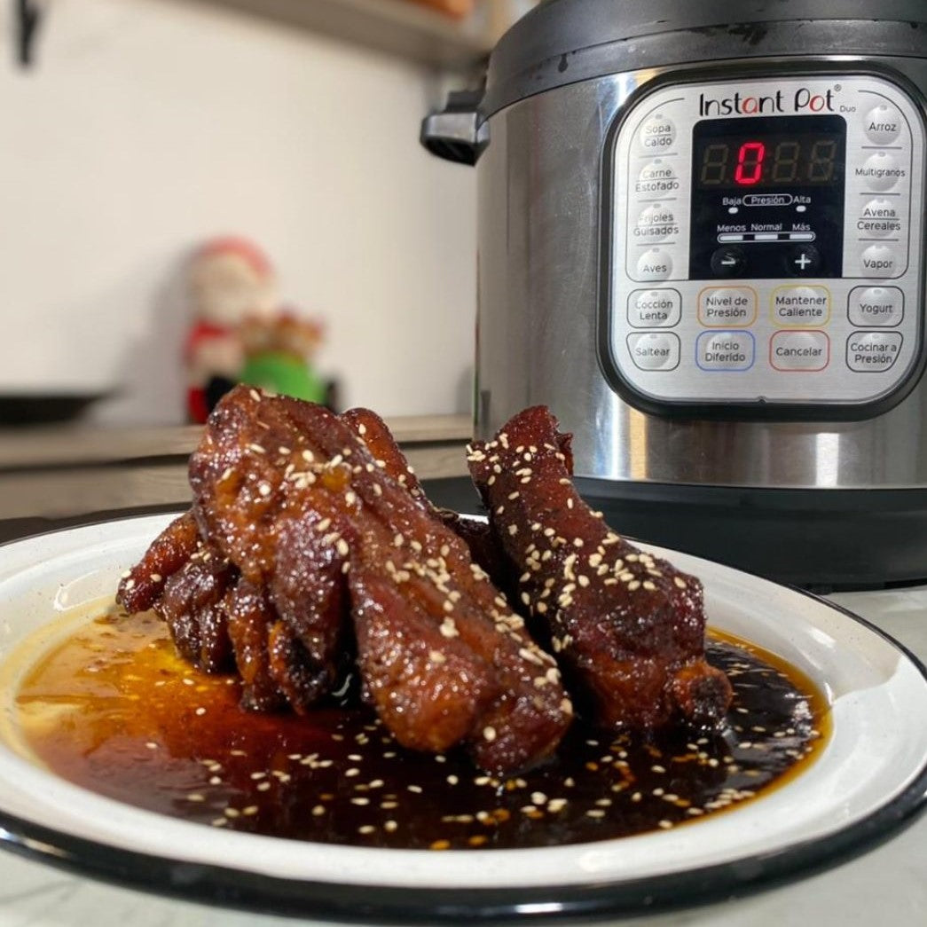 Pork Ribs with Piloncillo Sauce
