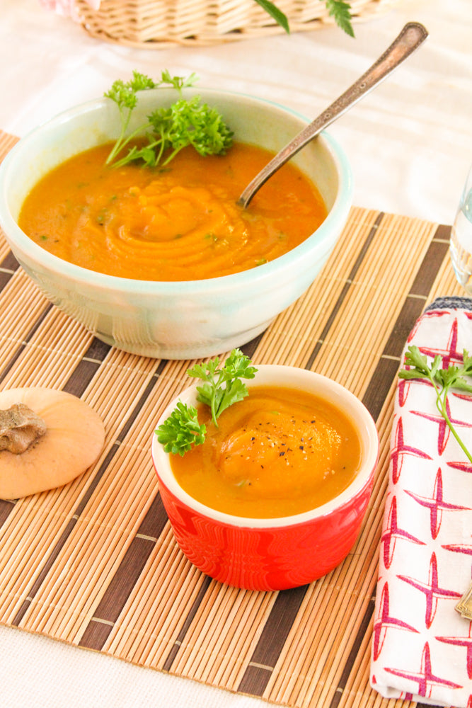 Plant Based Butternut Ginger Bisque