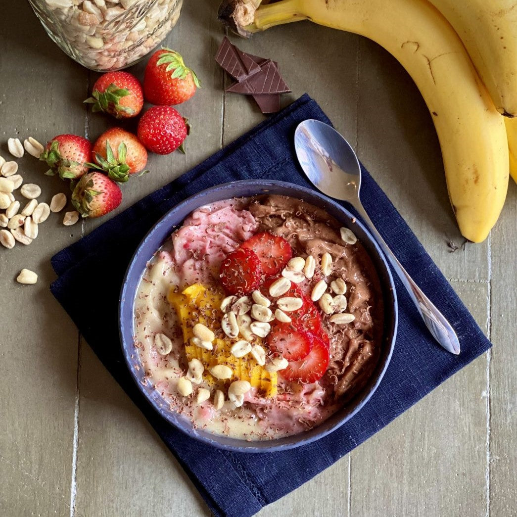 Neapolitan Smoothie Bowl, Vegan and with No Added Sugar

        &ndash; Instant Pot