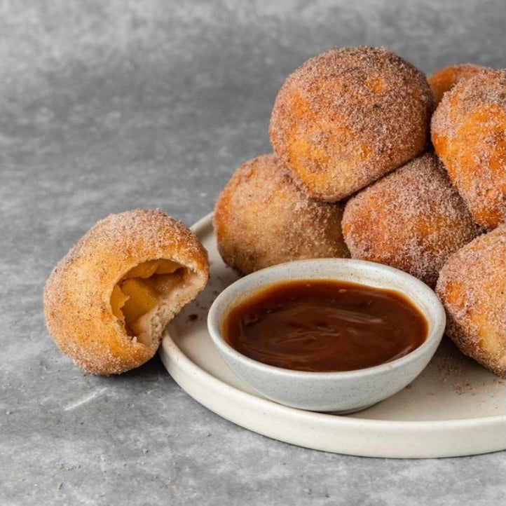 Apple Pie Doughnut Bombs