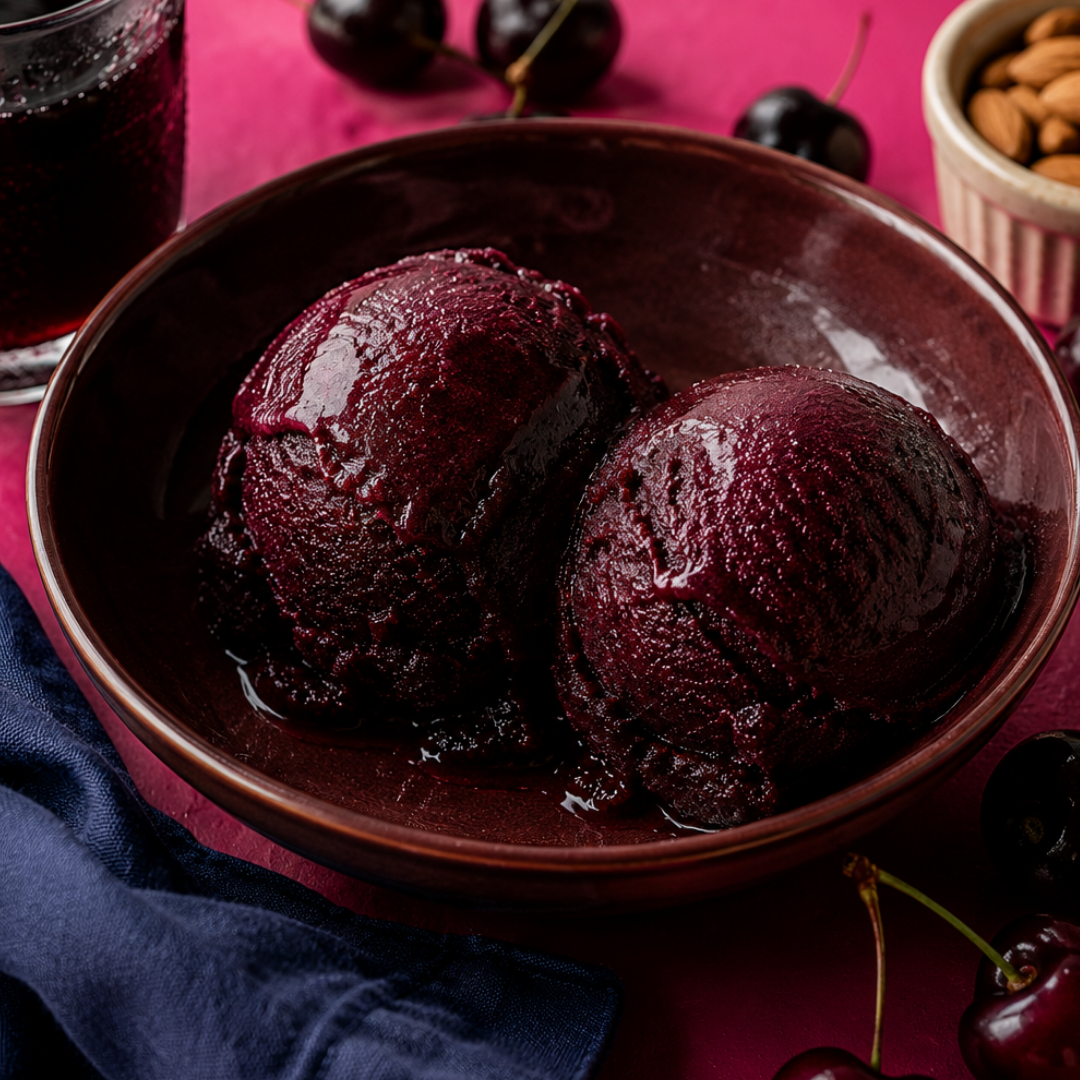 Black Cherry Amaretto Sorbet – Instant Pot