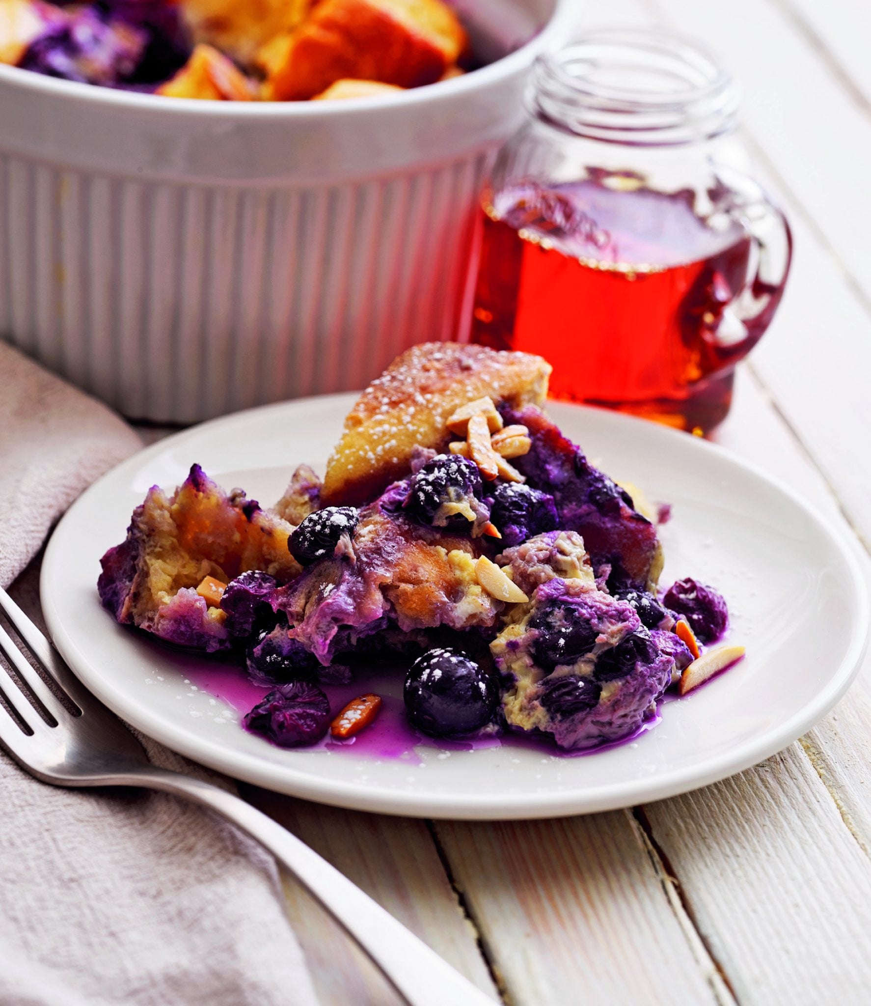 Mini - Blueberry-Almond French Toast Casserole