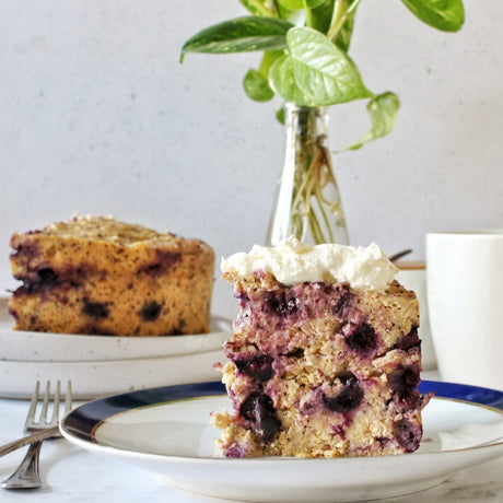 Blueberry Lemon Poppy Cake