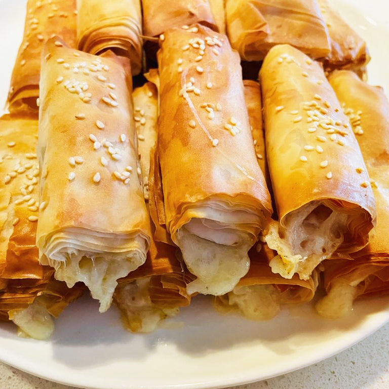 Instant Vortex Air Fryer - Brie and Prosciutto Phyllo Rolls