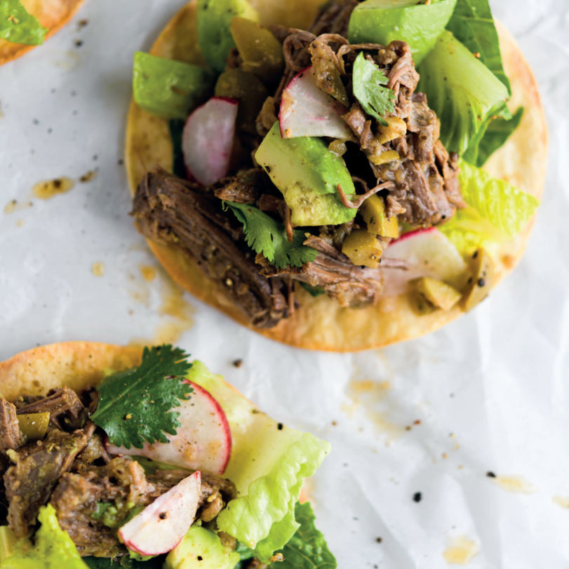Mexican Shredded Brisket Salad