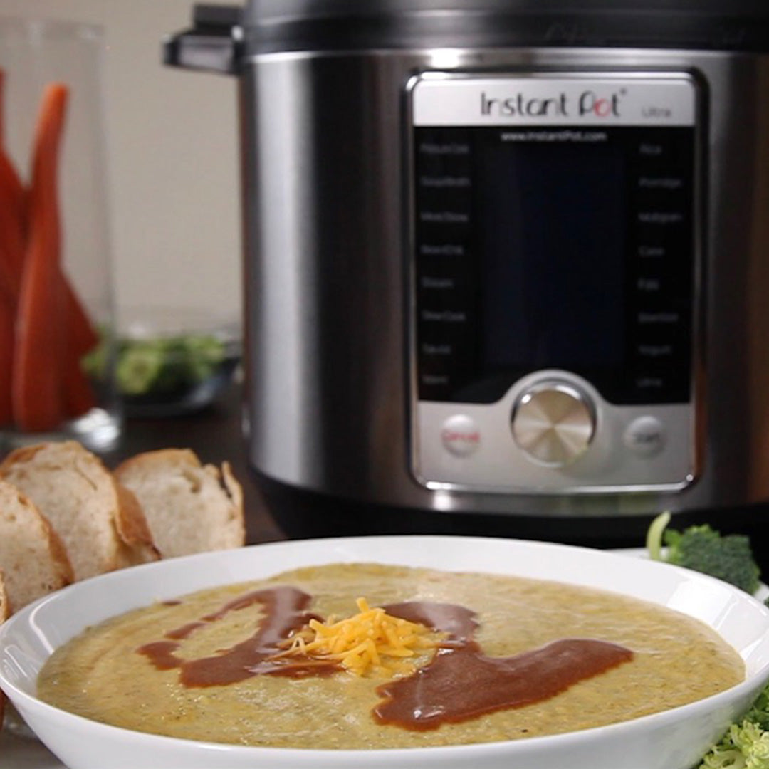 Broccoli Cheddar Soup – Instant Pot