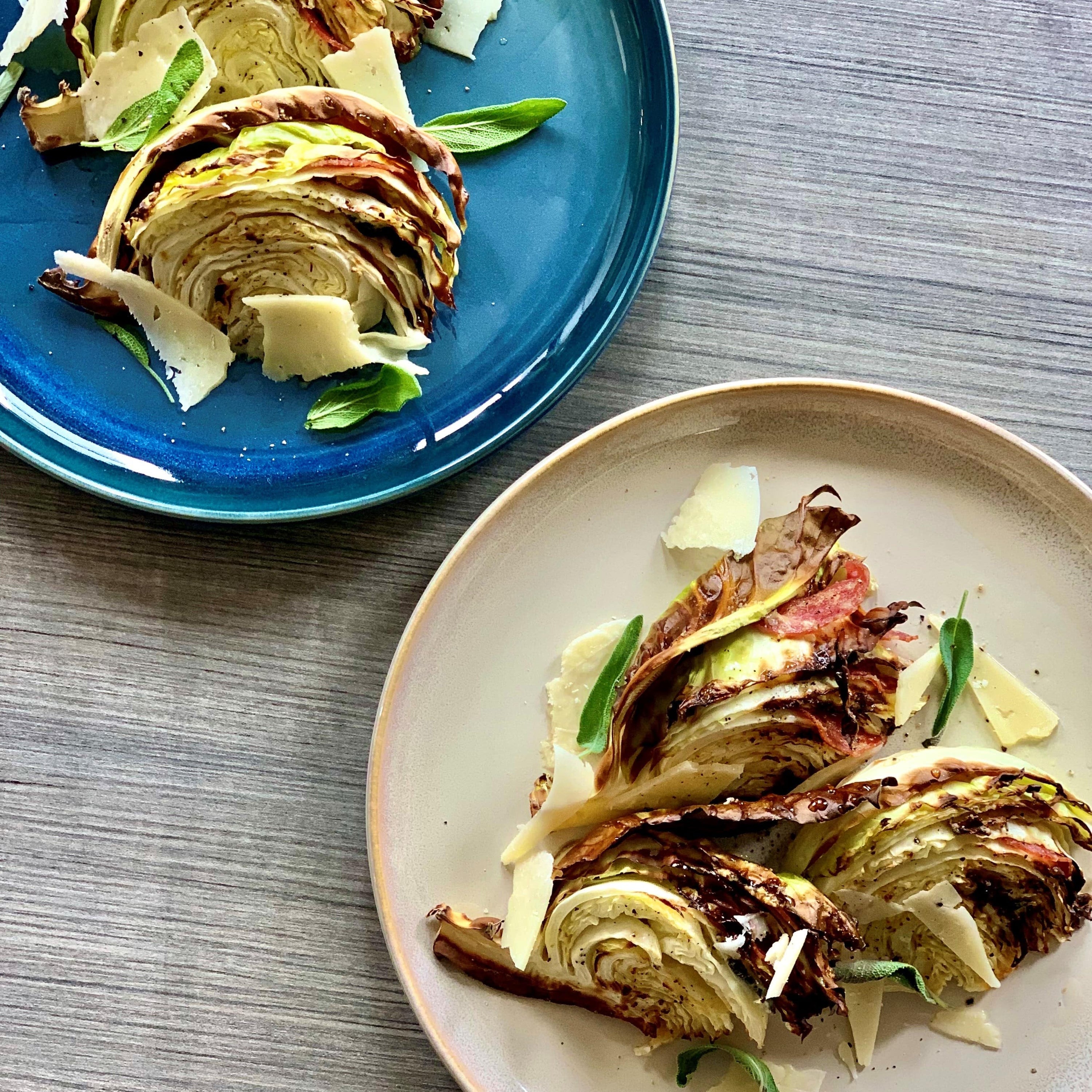 Savory Cabbage Saltimbocca