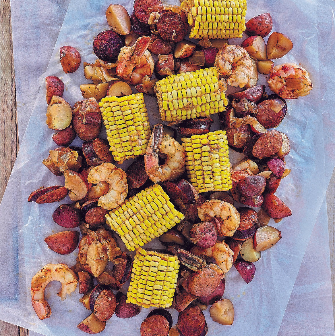 Cajun Shrimp and Sausage Boil