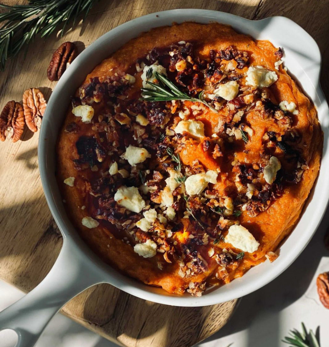 Mashed Sweet Potatoes with Brown Butter