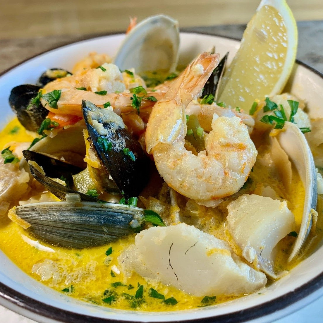 Slow Cooked Cazuela de Marisco (Colombian Seafood Stew)