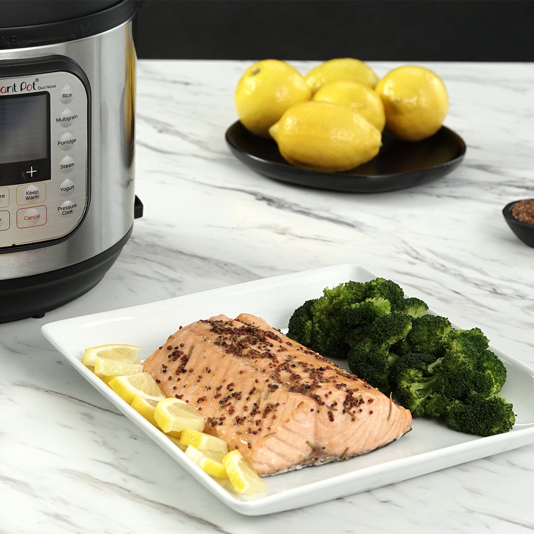 Cedar Plank Salmon Instant Pot