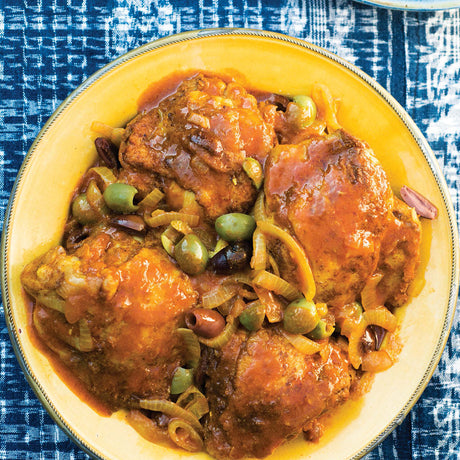 Chicken and Olive Tagine