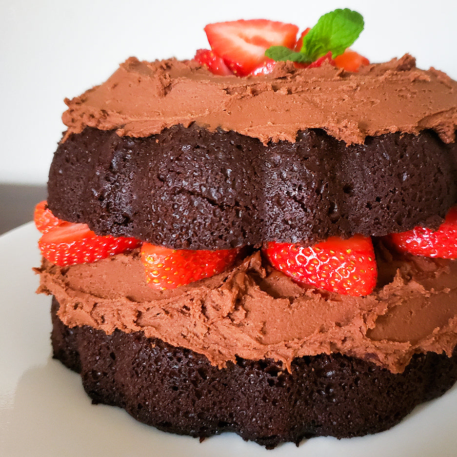 Chocolate Strawberry Cake