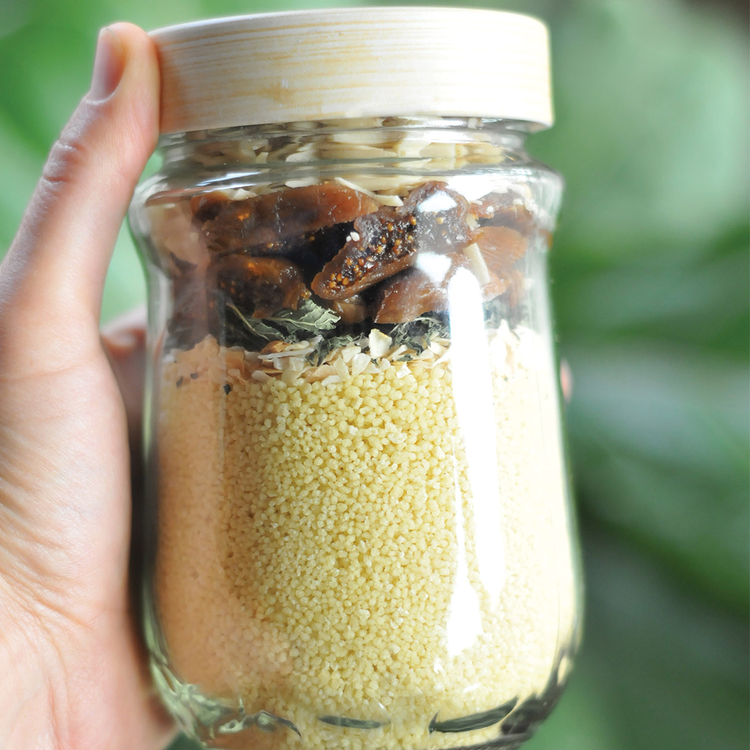 Couscous with Figs and Almonds