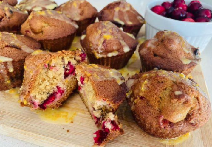 Cranberry and Orange Muffins