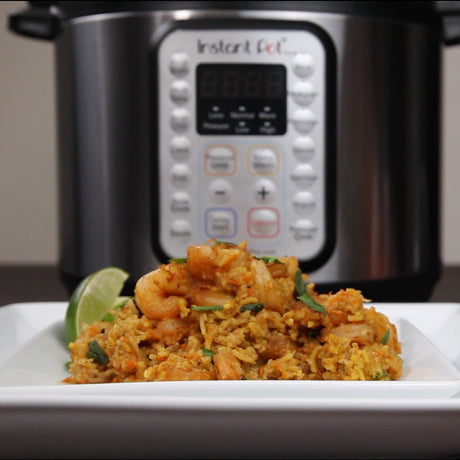 Curried Rice with Shrimp