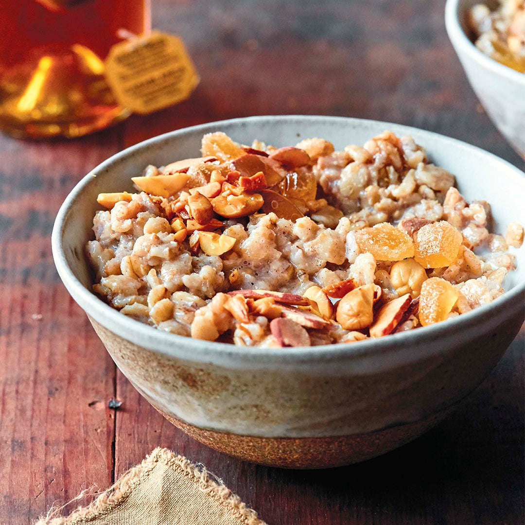 Ginger Almond Oatmeal