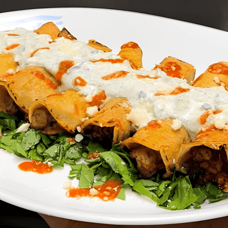 Greek Turkey Taquitos