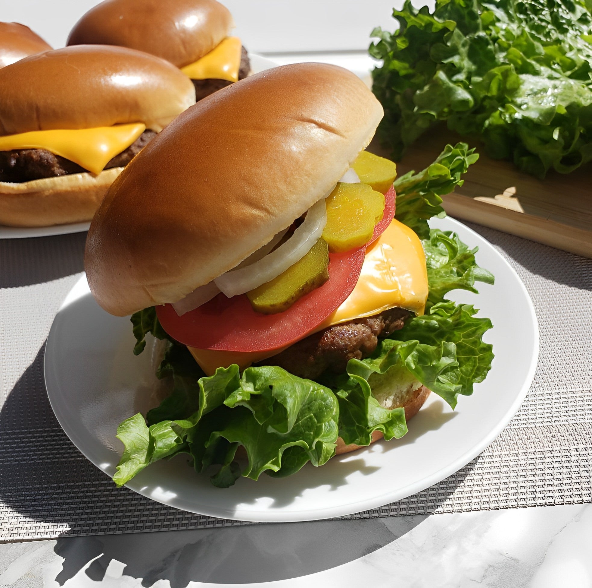 Grilled Cheeseburgers