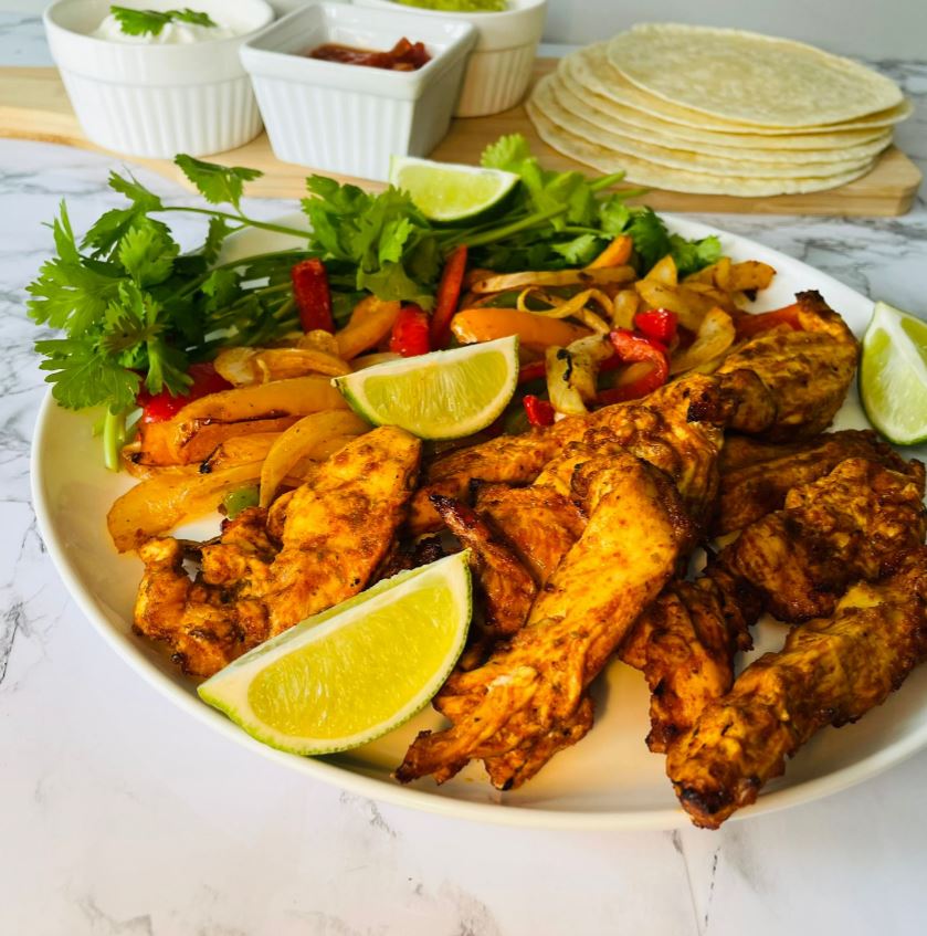 Grilled Chicken Fajitas