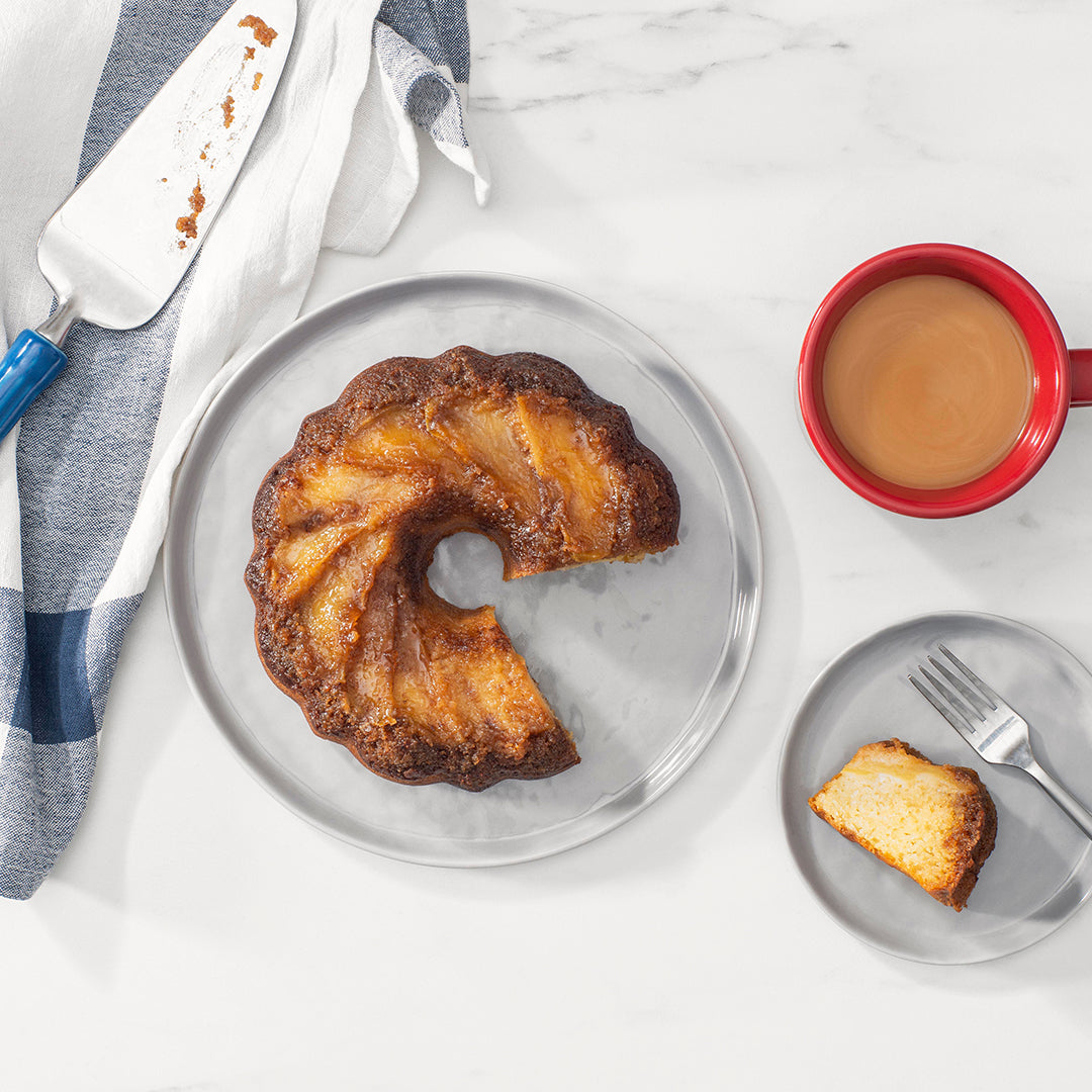 Upside Down Caramelized Apple Cake