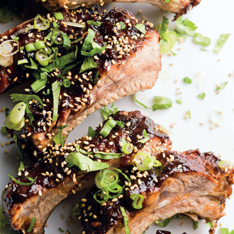 Hoisin-Glazed Baby Back Ribs