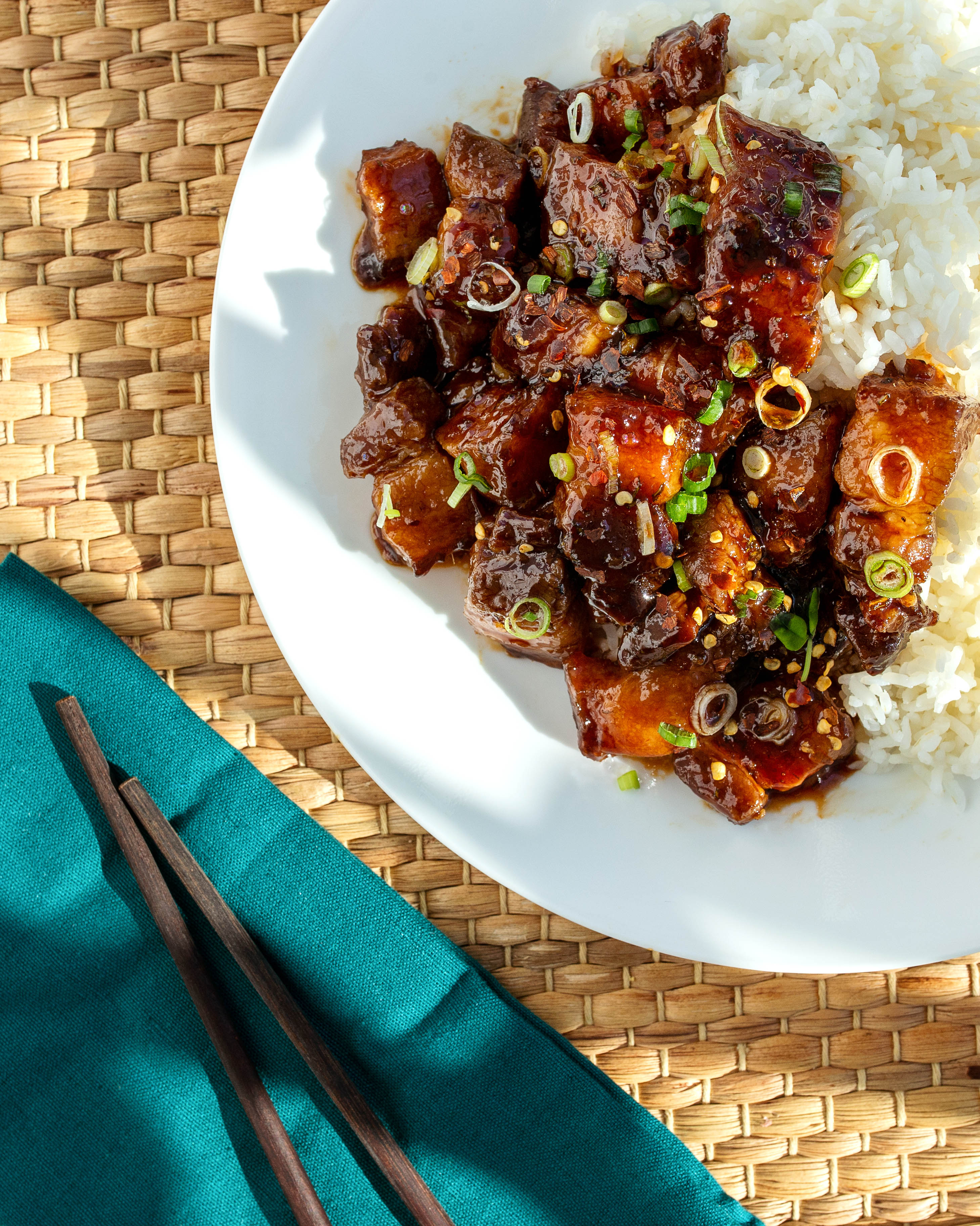Slow Cooked Pork Belly Bites