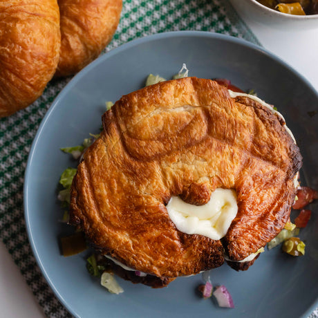 Italian Grinder Croissant Sandwich