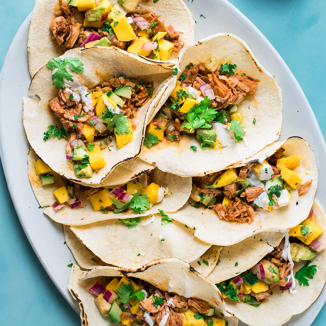 Jamaican Jerk Jackfruit Tacos Instant Pot