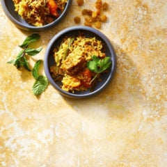Lamb and Vegetables Biryani-Style