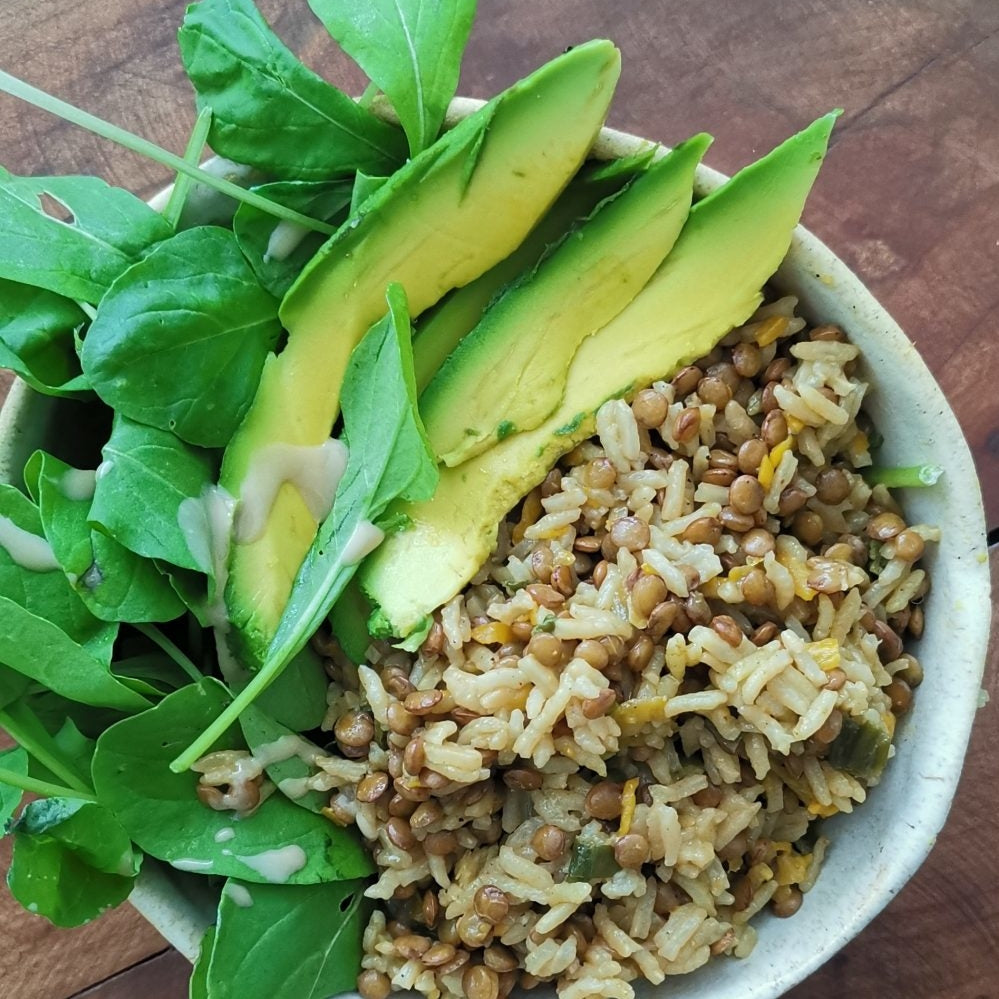 Lentils, Rice and Spices Instant Pot