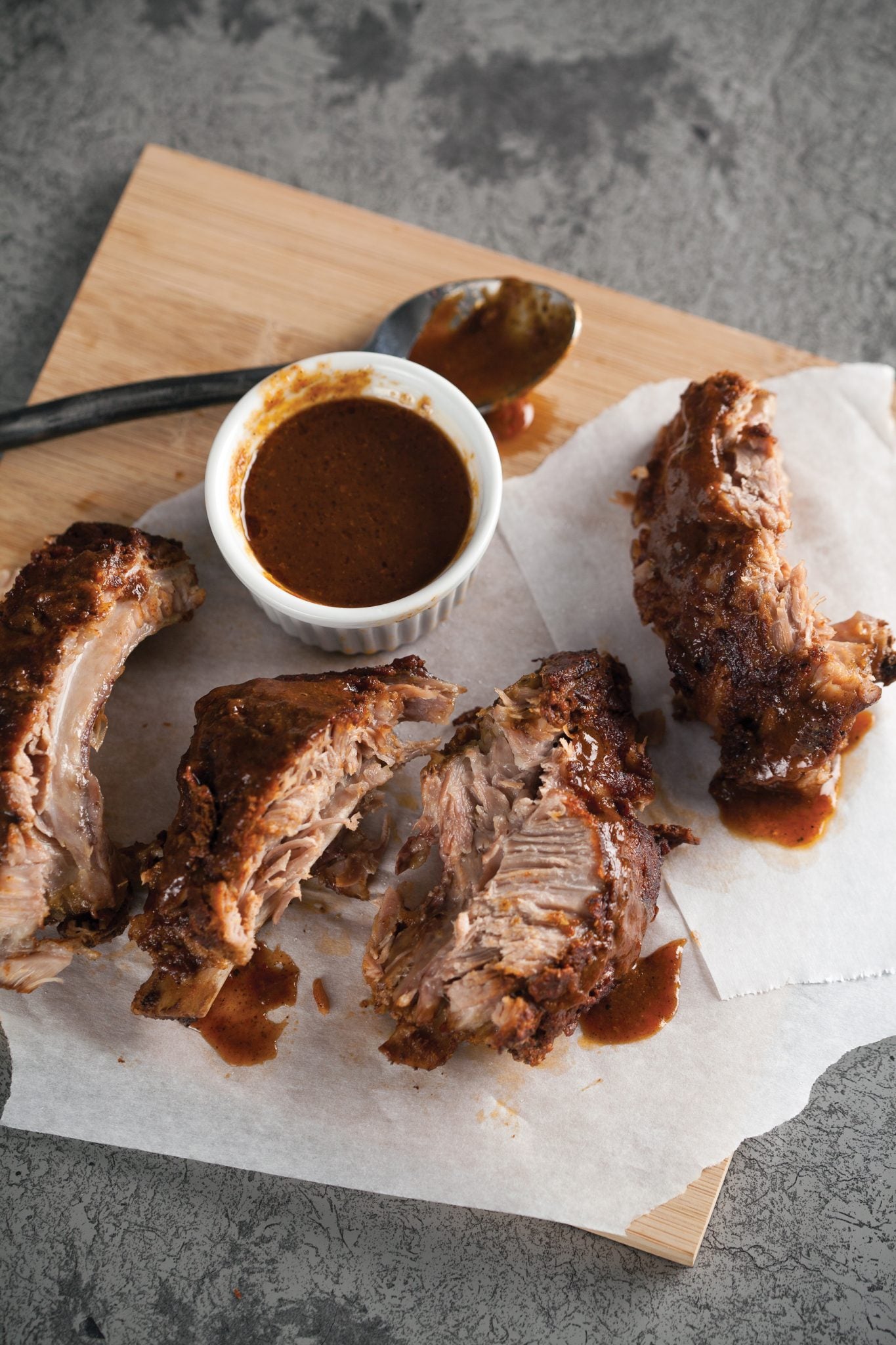 Maple Spice Rubbed Ribs