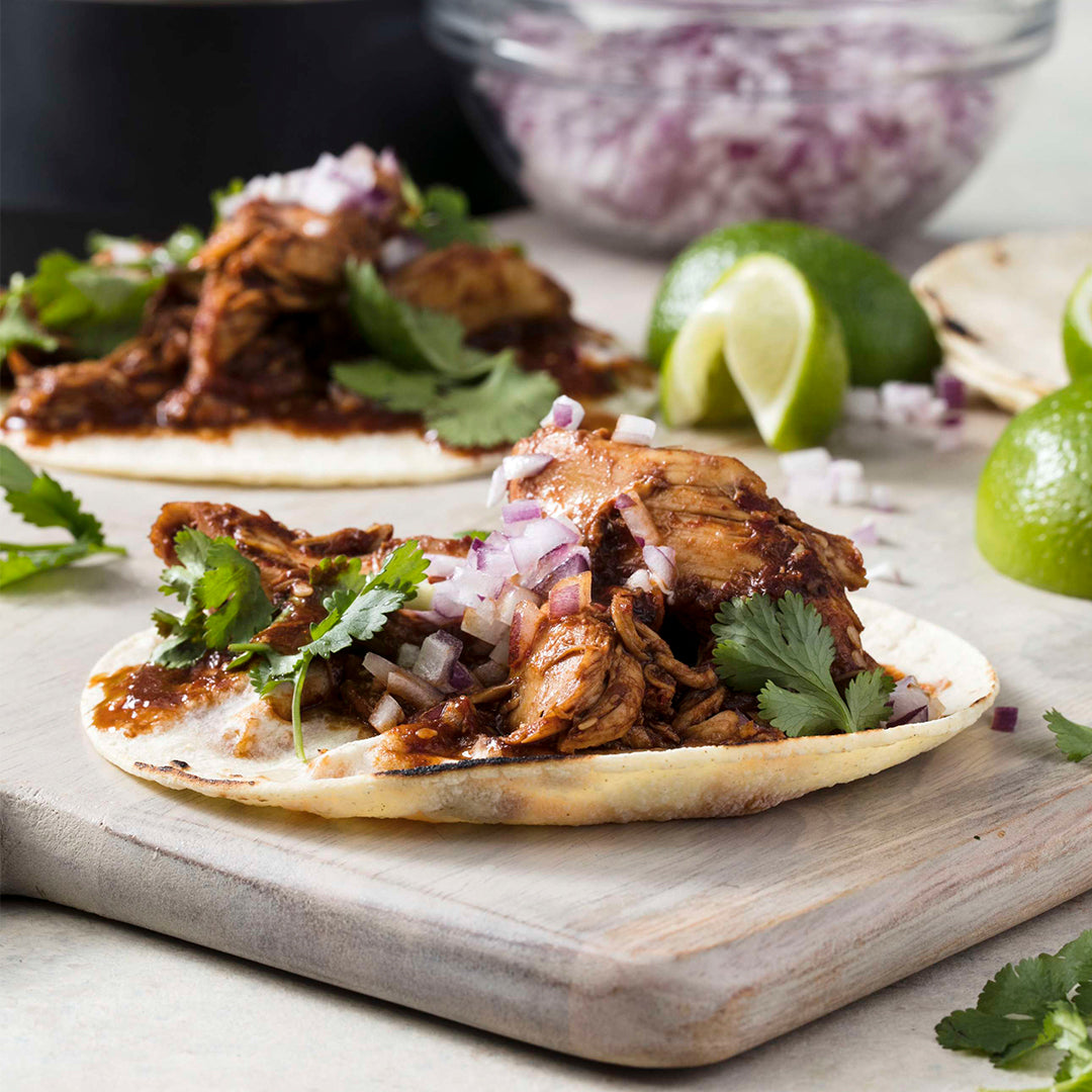 Mole Chicken Tacos