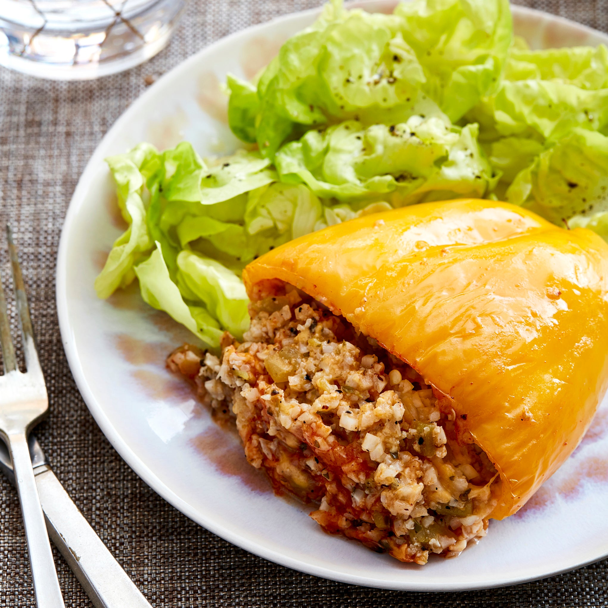 No-Brainer Low‑Carb Stuffed Peppers