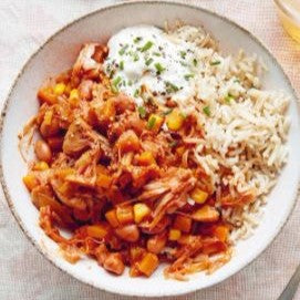 Pulled Bbq Jackfruit with Pinto Beans