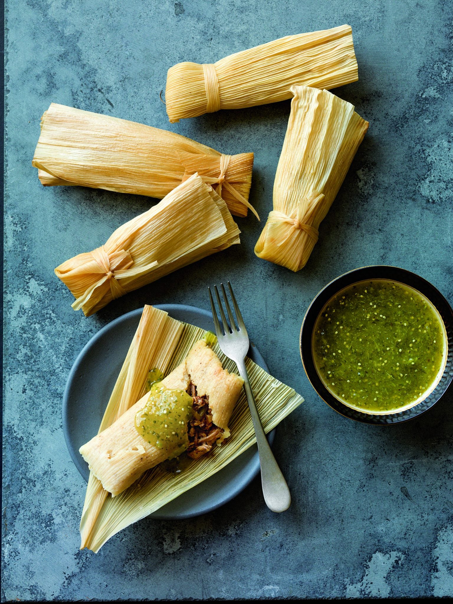 Pork & Green Chile Tamales