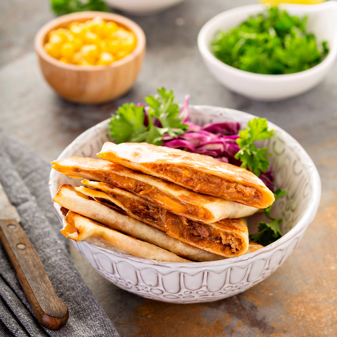 Sous Vide - Pork Shoulder Quesadillas