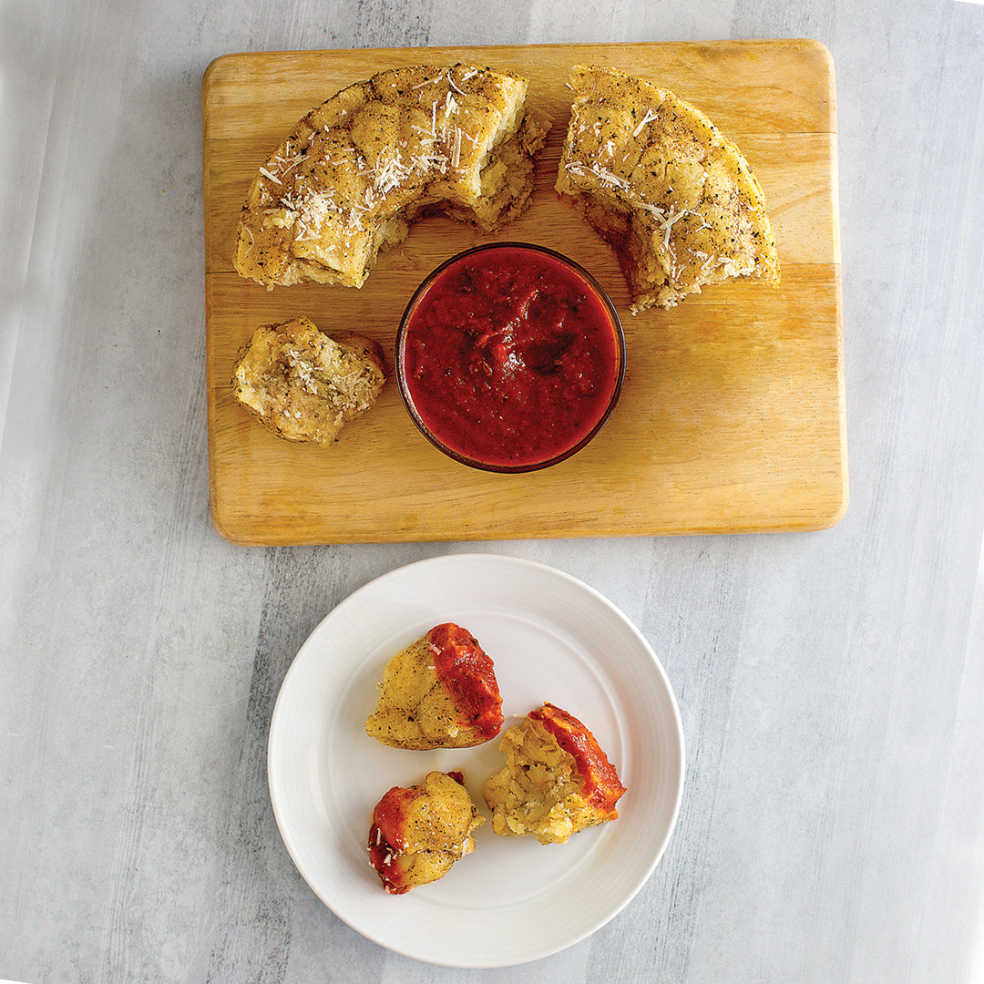 Pull-Apart Pizza Bread