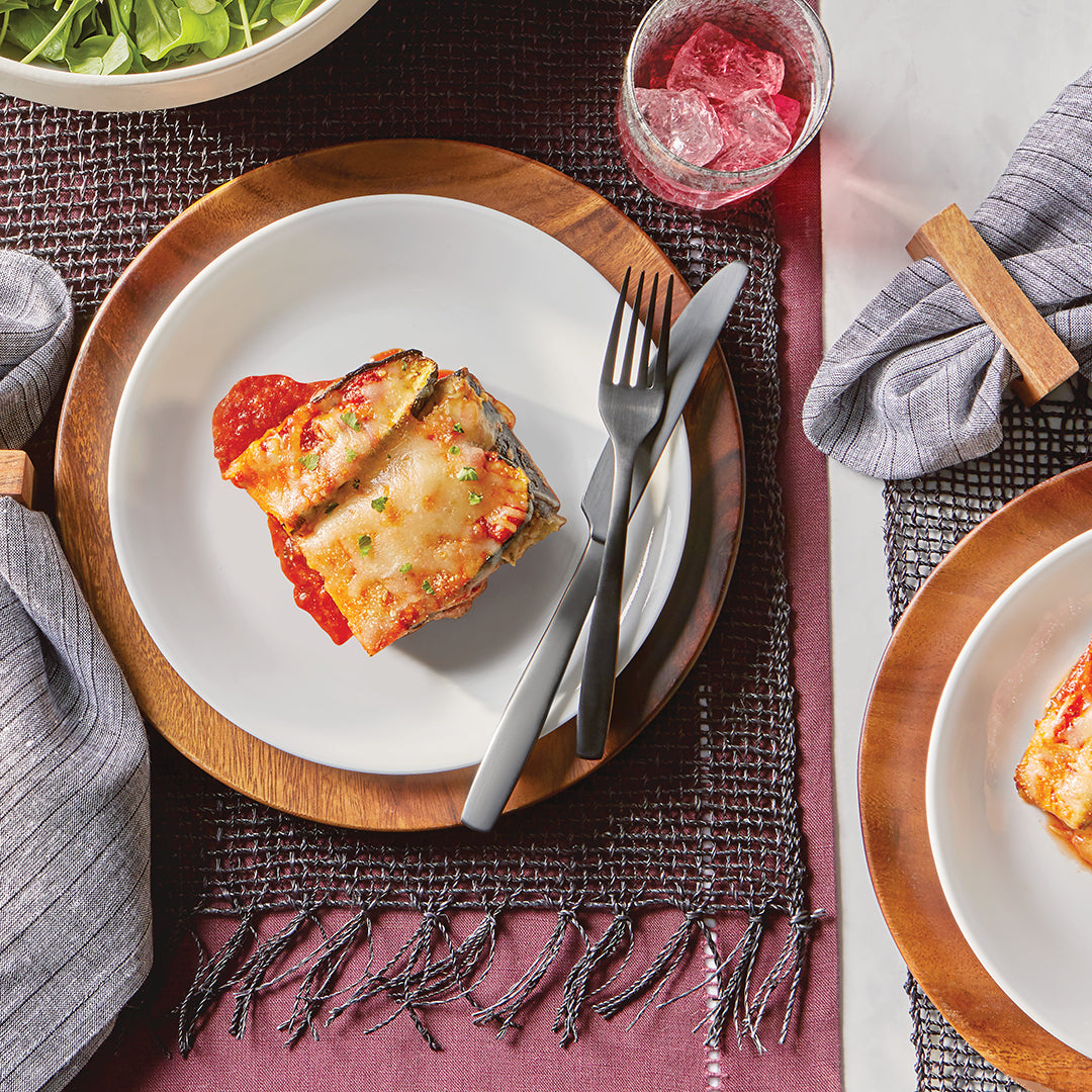Omni 18L Family - Cheesy Zucchini and Eggplant