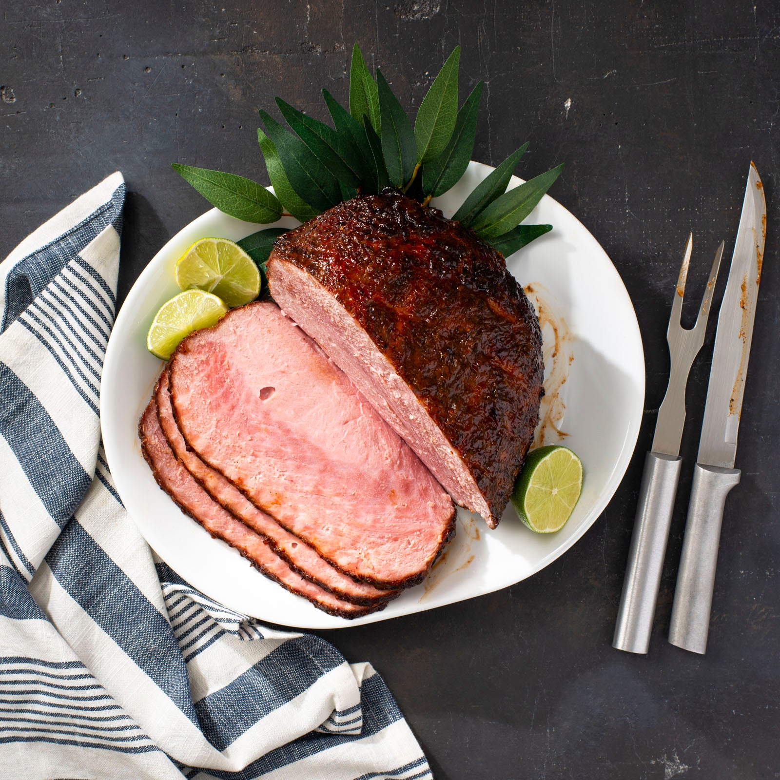 Duo Crisp + Air Fryer - Rum and Jerk Glazed Ham
