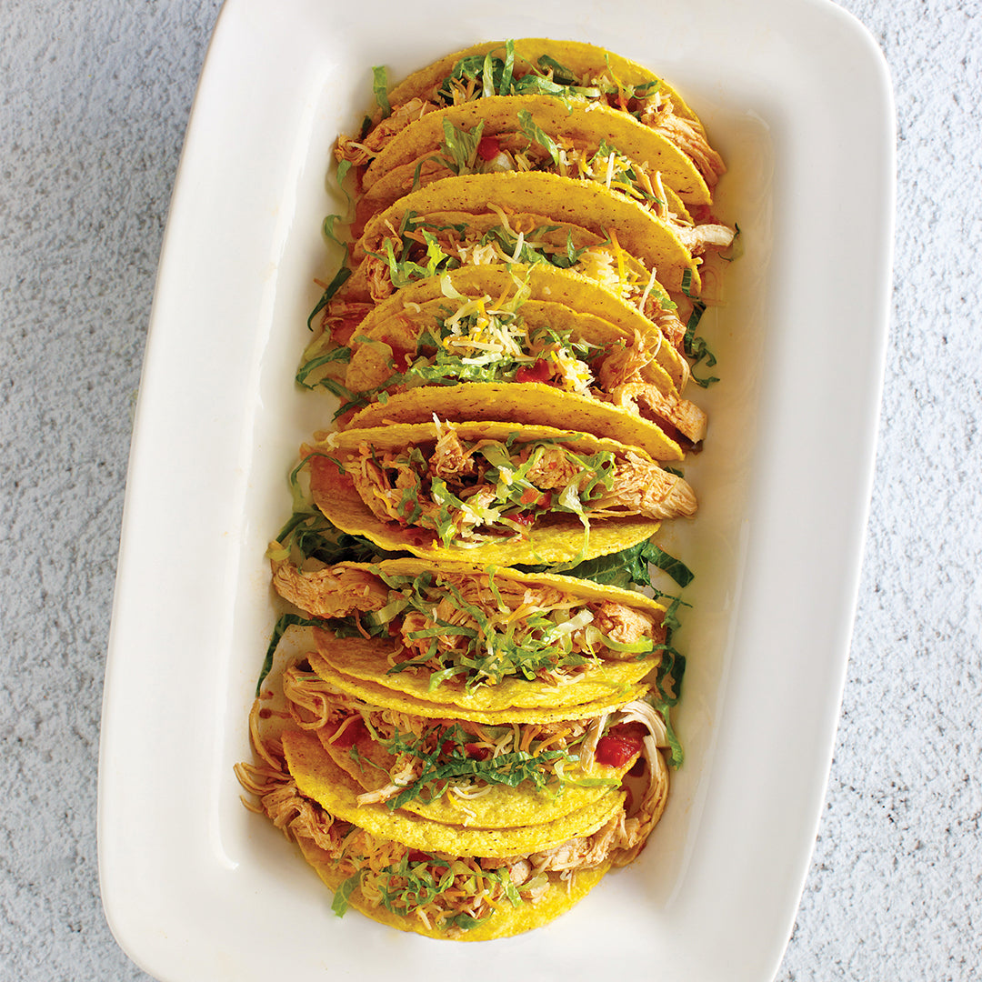 Salsa Chicken Tacos
