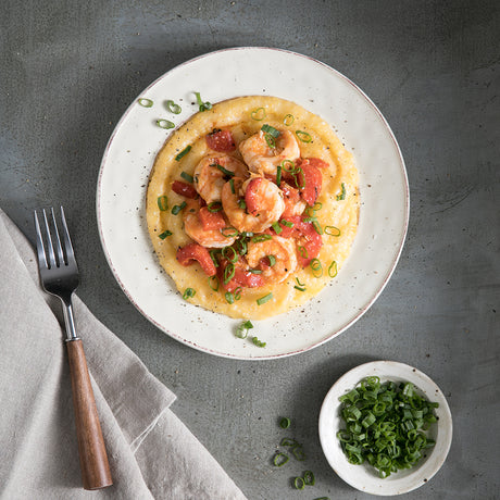 Lightened-Up Shrimp and Grits