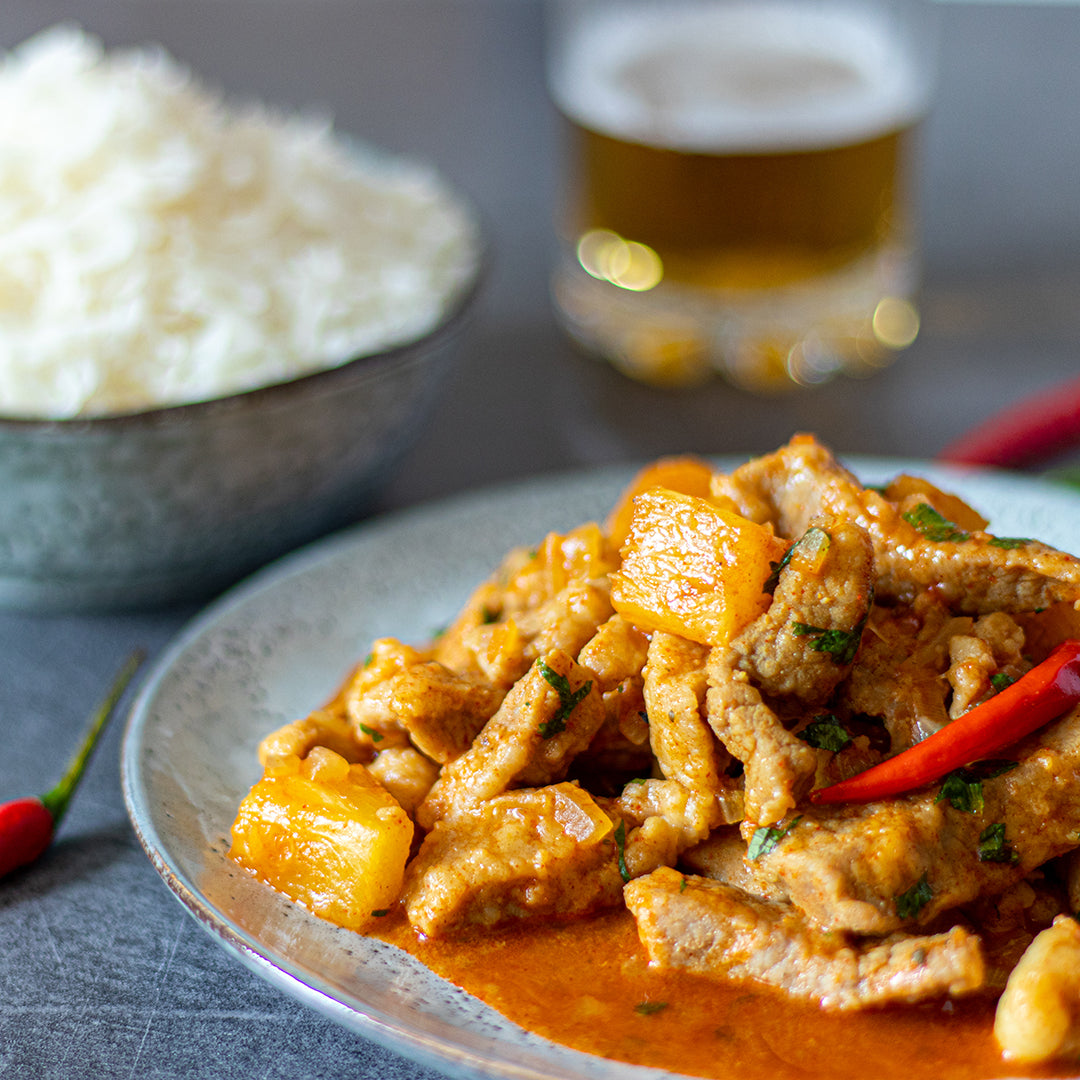 Slow Cooked Pork and Pineapple Curry