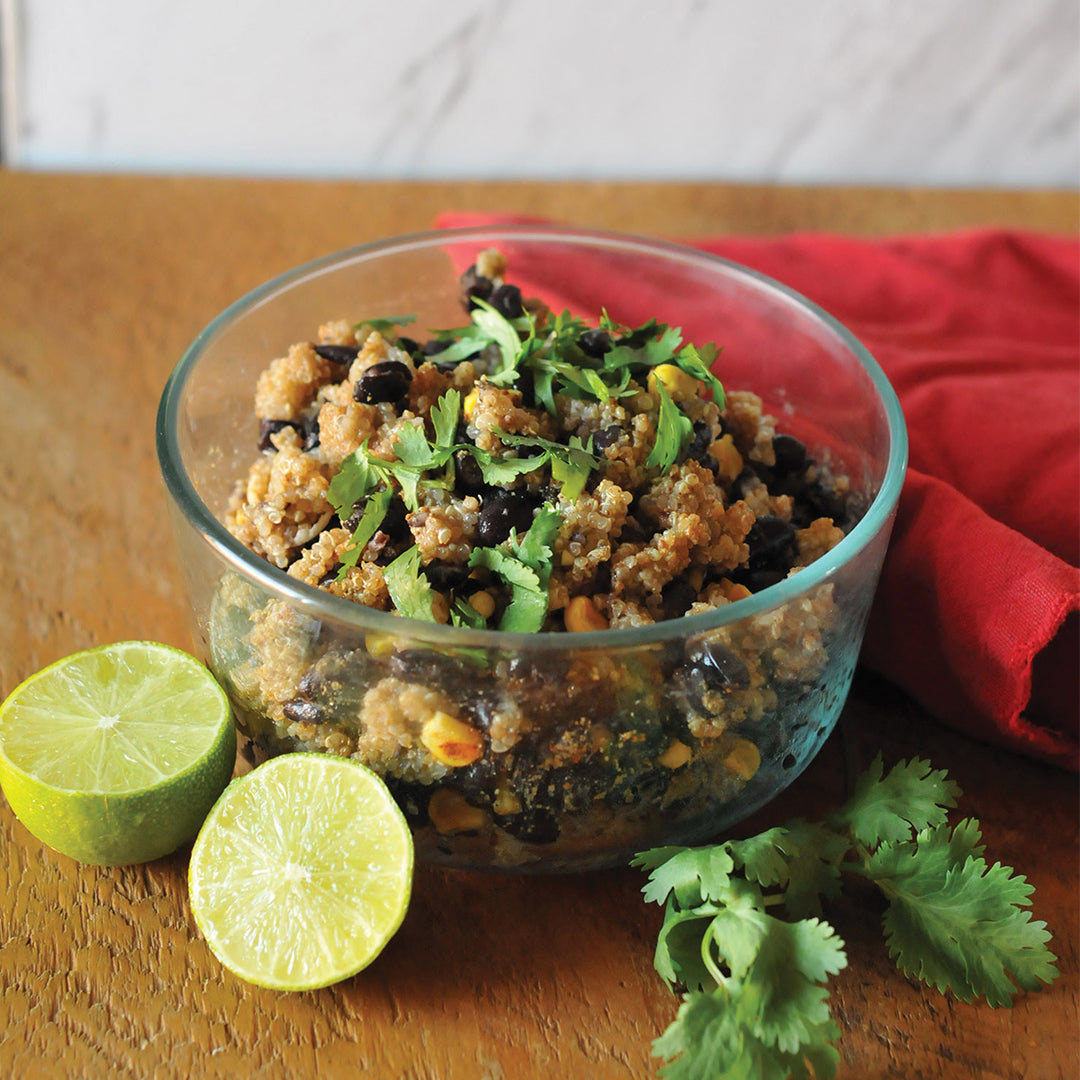 Smoky Chipotle Quinoa, Black Beans, and Corn