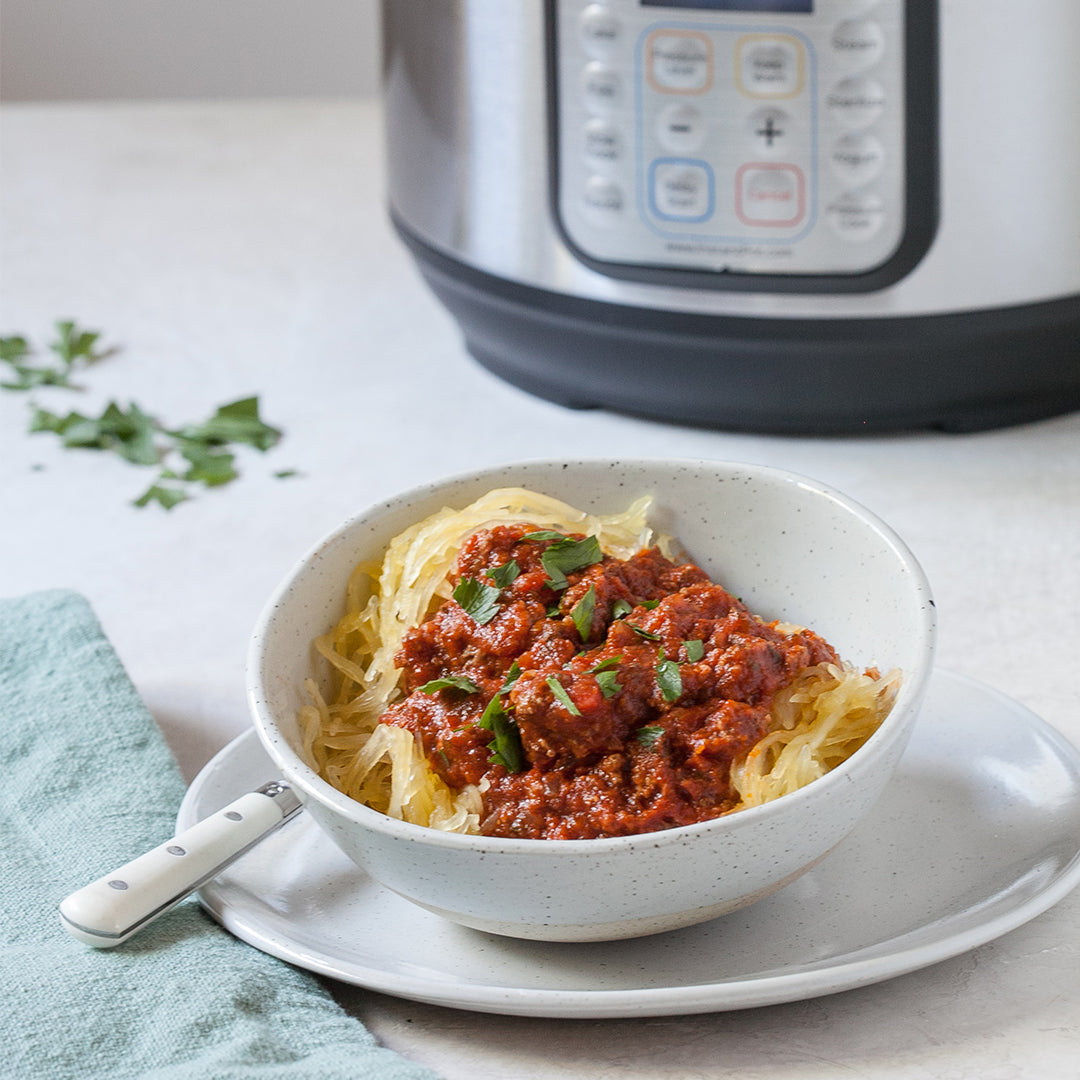 Granny’s Spaghetti Sauce and Spaghetti Squash